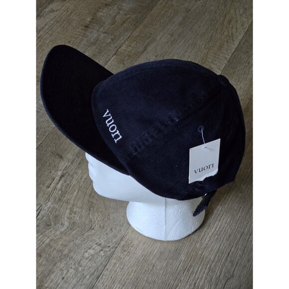 New VUORI Unisex Peformance Cord Hat Navy Blue Baseball Cap Cotton *NWT* - Picture 3 of 9